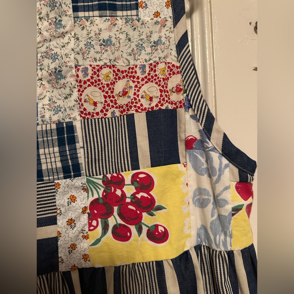 Patchwork Sleeveless vest one of a kind made from Carmel, CA - Picture 10 of 15